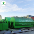 waste treatment to recycle waste tyres to oil make fuel oil pyrolysis machine